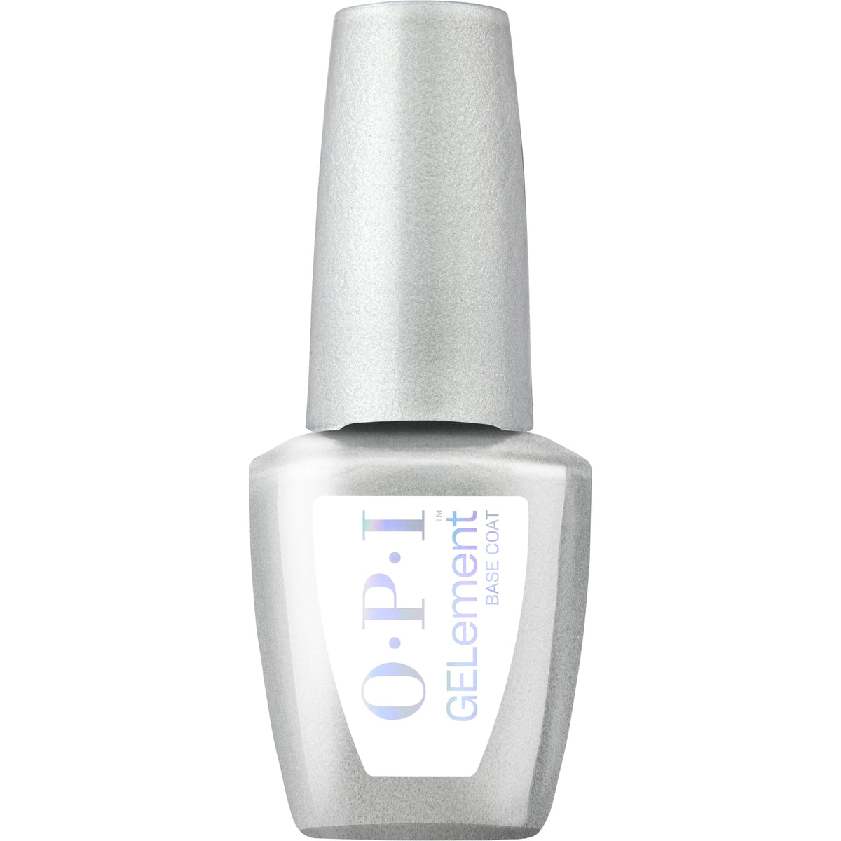OPI GELement base coat front packaging showing clear bottle and label for easy identification