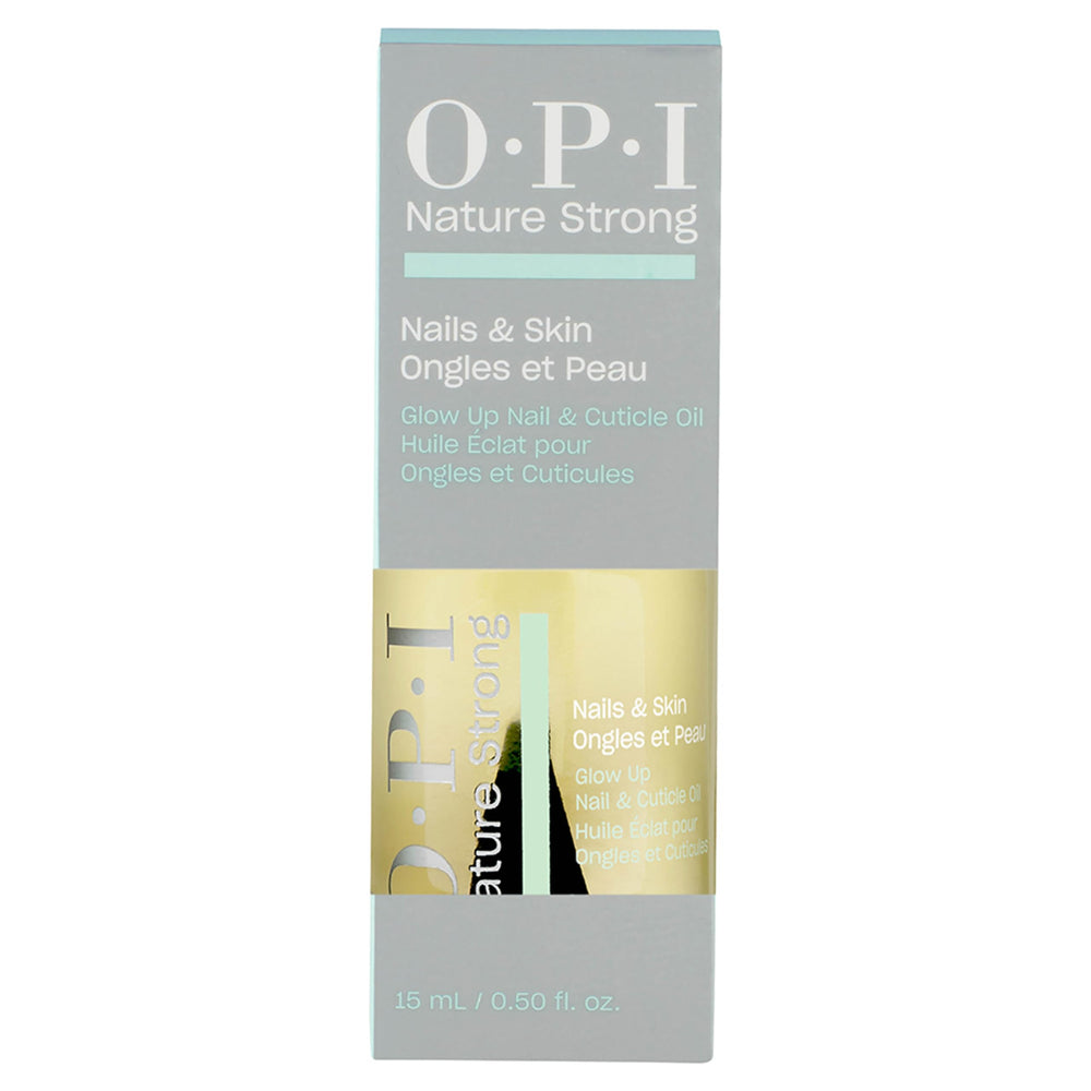 OPI packaging styled with floral MoodBloom visual, highlighting light scent