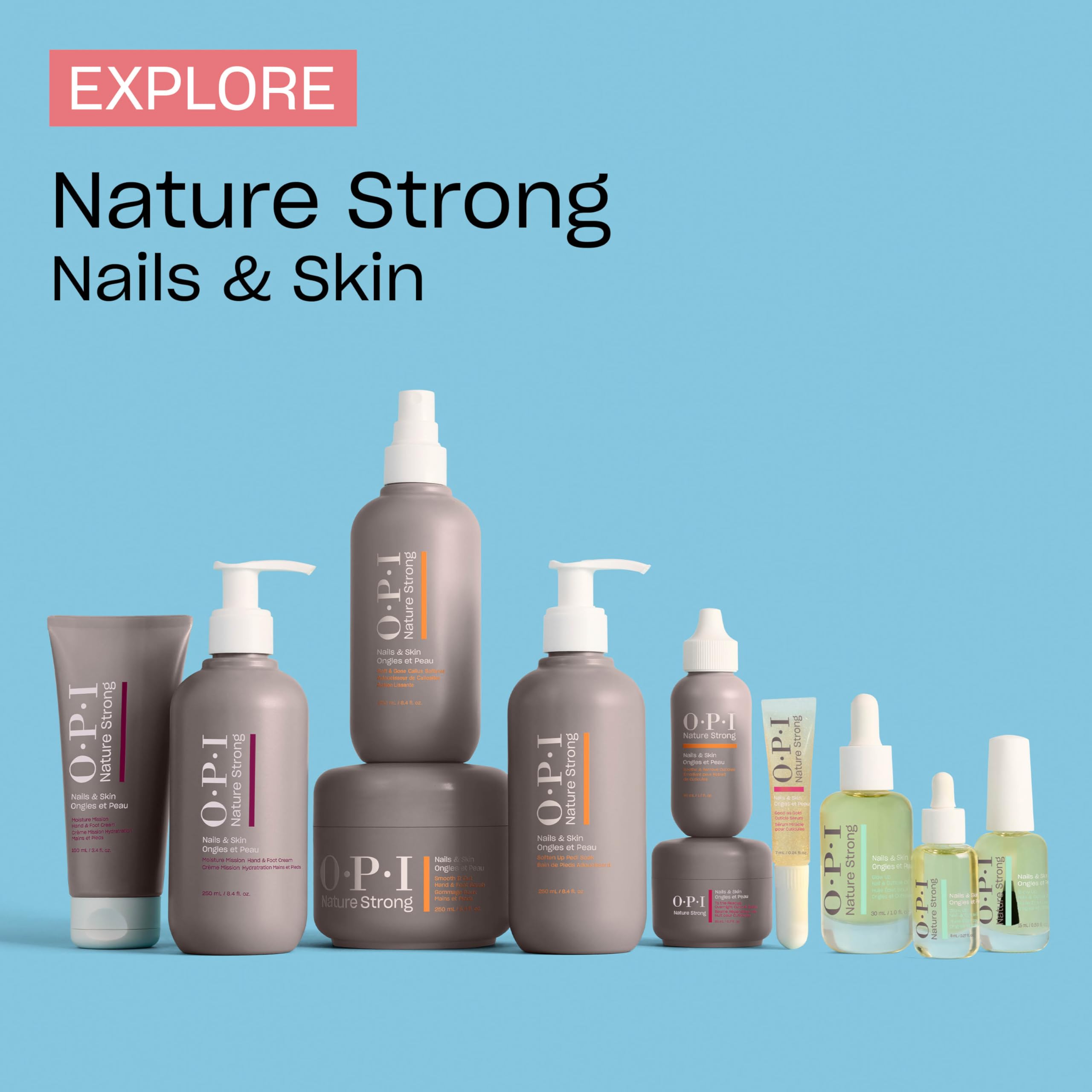 OPI in-hand lifestyle image showing quick, everyday cuticle care benefit