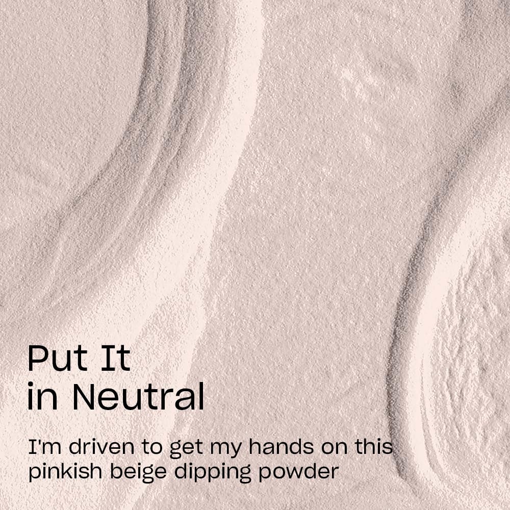 OPI open jar of dipping powder revealing color and ready-to-use convenience