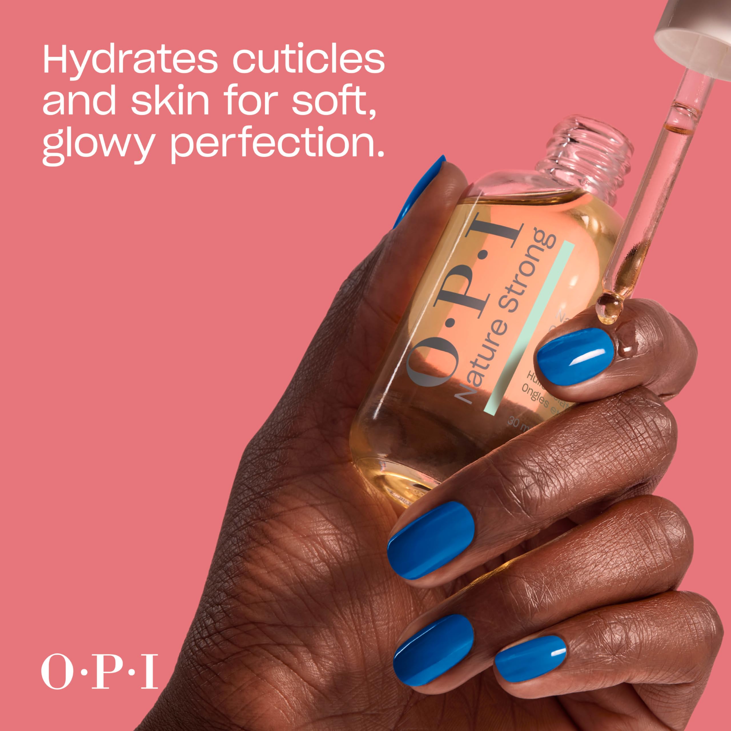 OPI label and ingredients closeup showing vegan formula and vitamin E