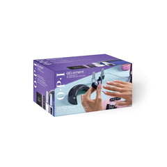 OPI LED curing lamp close-up showing lamp detail and fast reliable curing