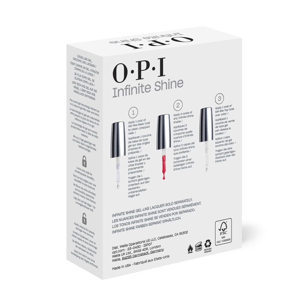 OPI pro-wide brush applying smooth strokes for streak-free coverage