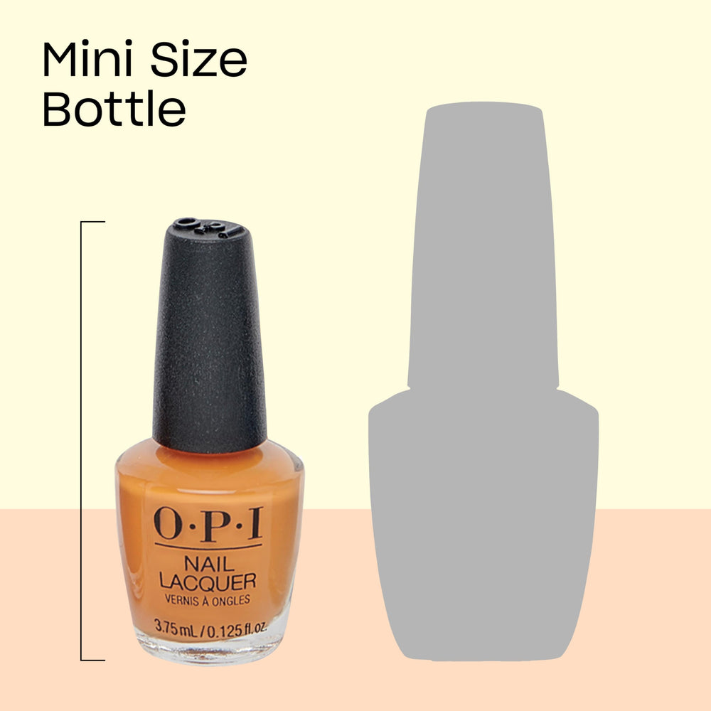 OPI shade swatches on sticks showing each mini color for easy selection