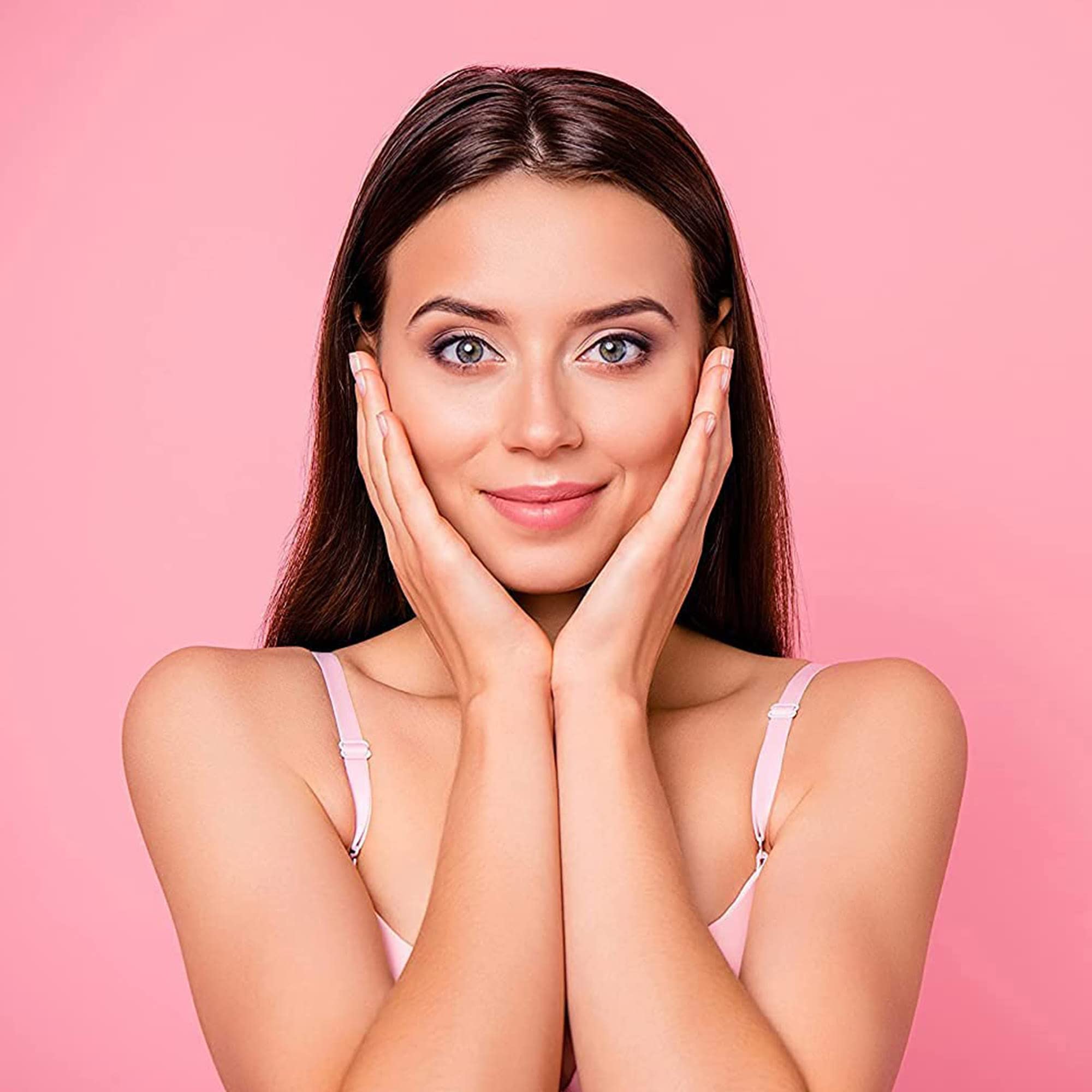 OPO rose hydrosol sprayed on hair to refresh and soften strands