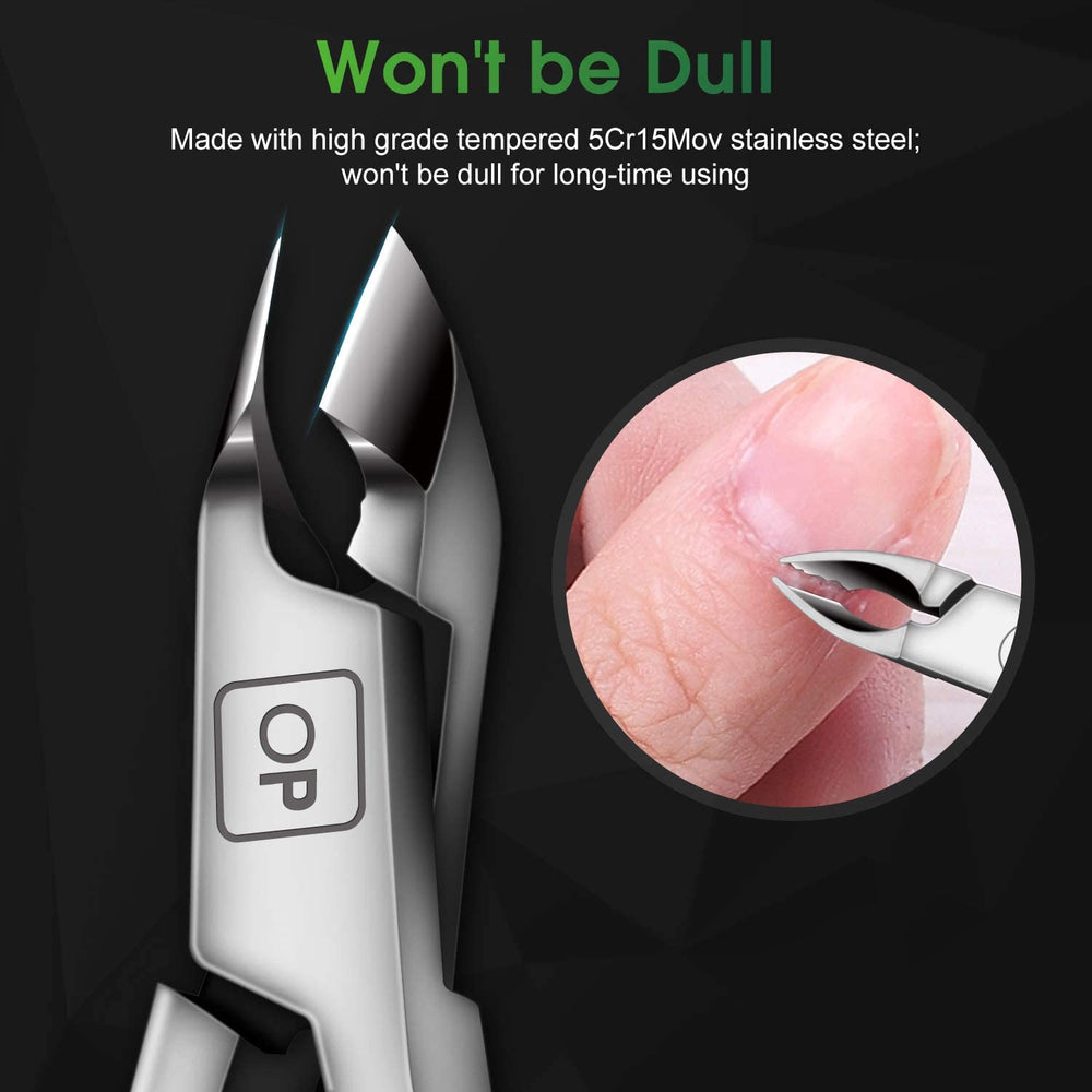 opove X7 in use trimming cuticles for clean, controlled salon-quality results