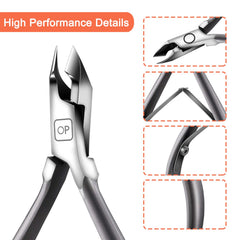 opove X7 mini close blade detail highlighting sharp surgical steel cutting edge