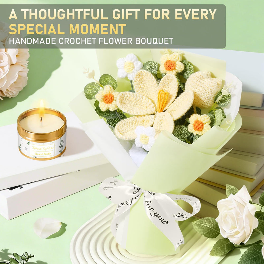 Oprever vanilla candle and bath bomb staged to suggest calming aromatherapy