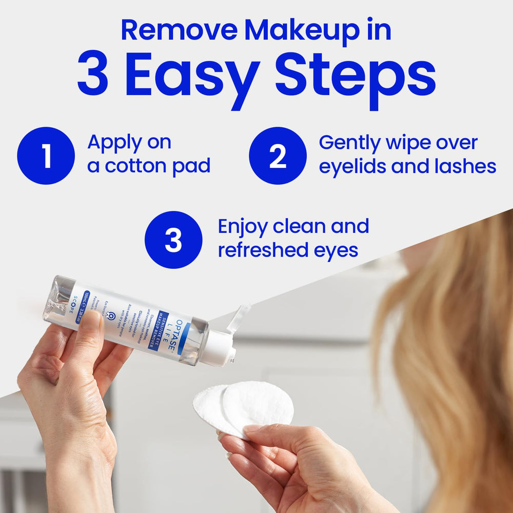 Optase Life with manuka honey jar and hyaluronic dropper, emphasizing nourishing ingredients