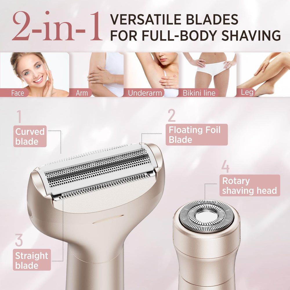 Orchrose close-up of hypoallergenic blades highlighting smooth edge for reduced irritation