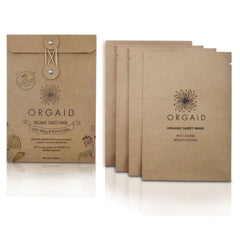 ORGAID single mask unfolded demonstrating full face coverage and fit