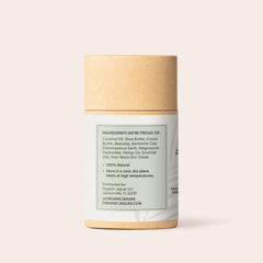 Organic Jaguar close-up of stick texture demonstrating smooth application and moisturizing feel