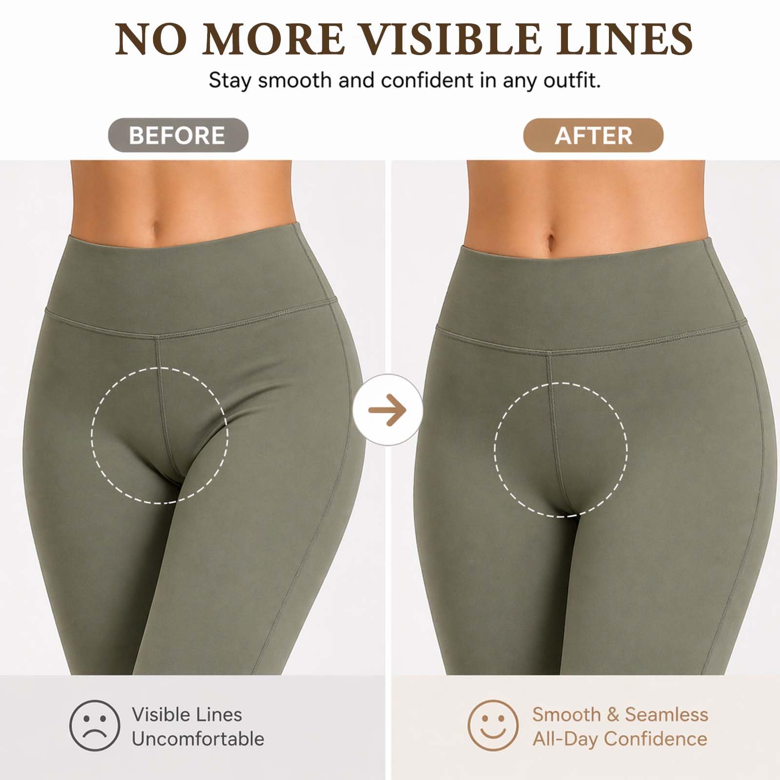 ORGOT insert placed inside underwear demonstrating secure invisible fit