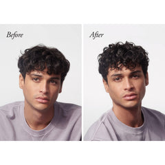Oribe cream applied to damp hair before blow-dry for faster styling and smooth finish