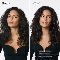 Oribe cream texture swatch highlighting creamy glide and lightweight control