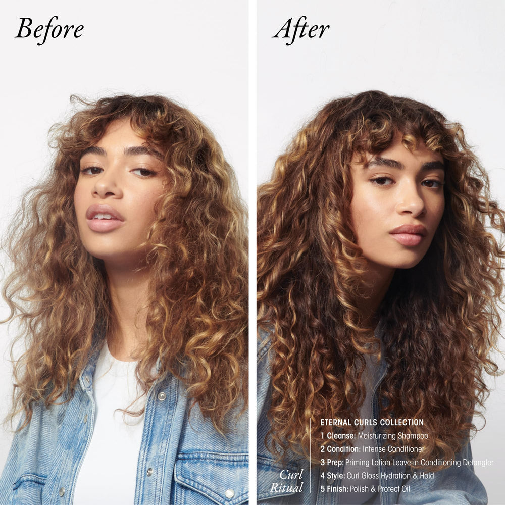 Oribe Curl Gloss creamy gel texture close-up revealing smooth consistency