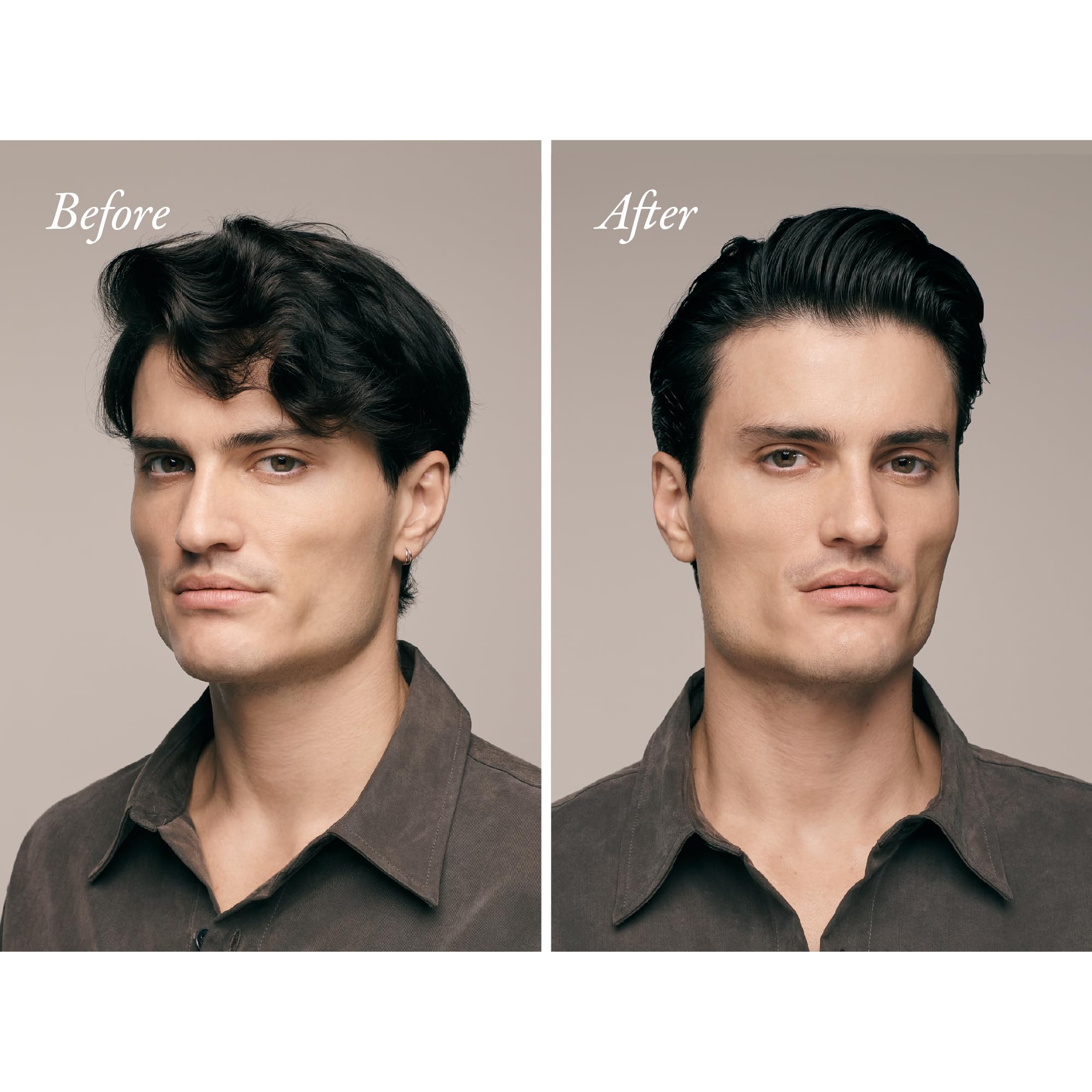 Oribe gel serum pump action dispensing product for easy controlled application benefit