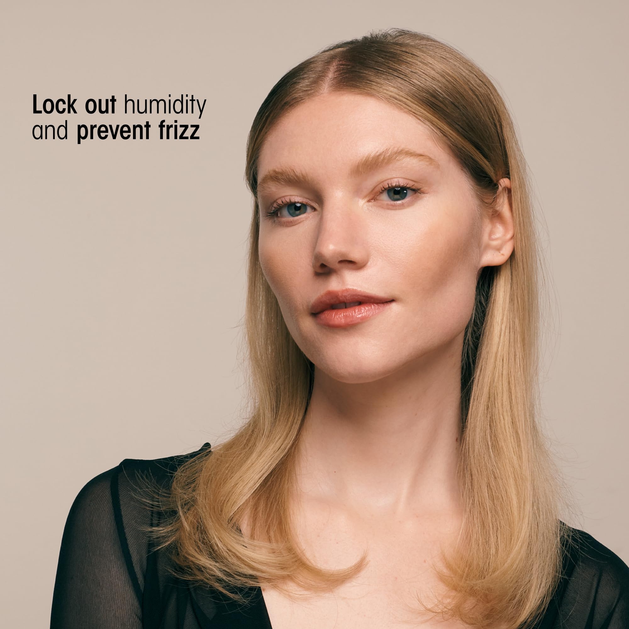 Oribe Impermeable close-up texture of fine mist delivering lightweight protection