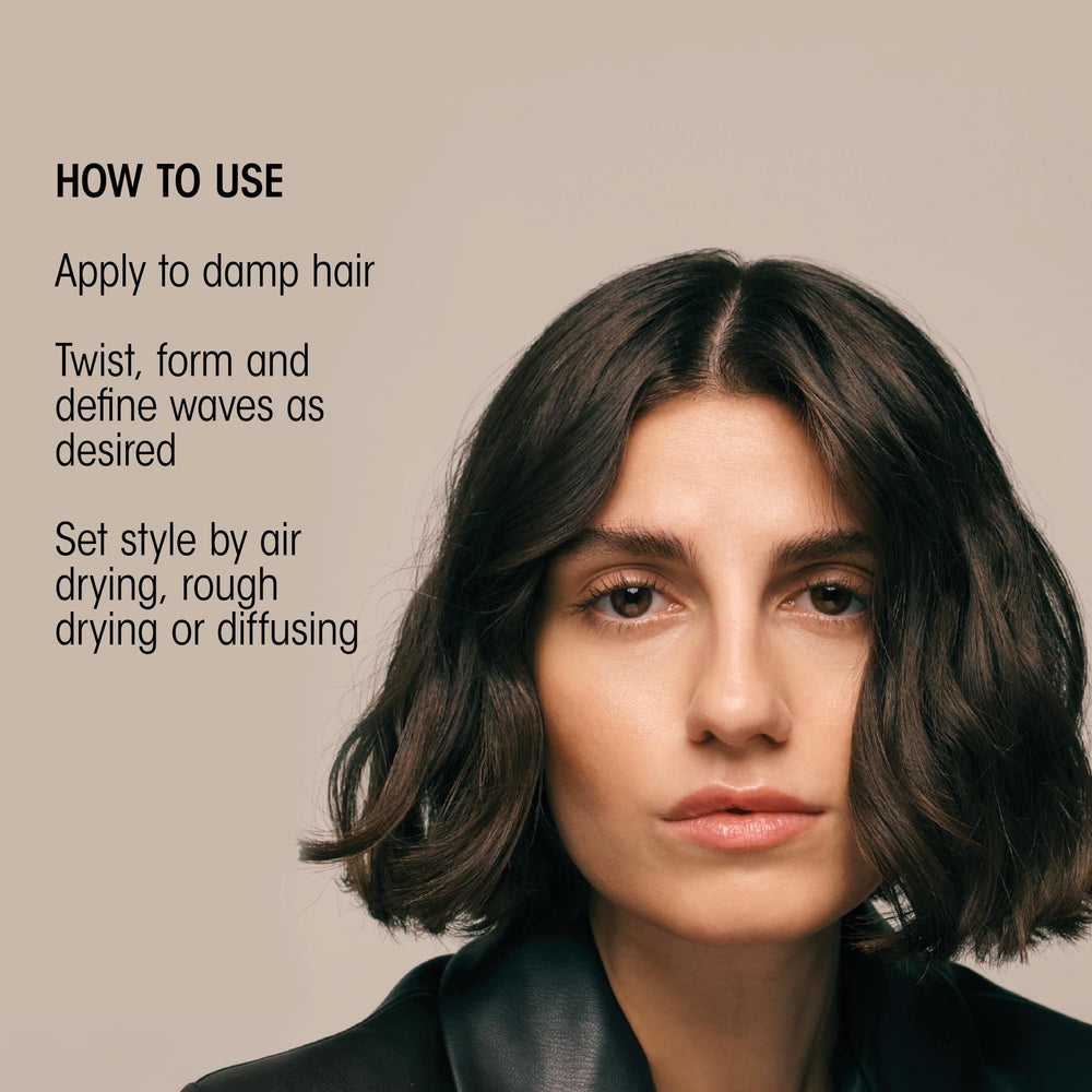 Before and after on fine hair with Oribe Matte Waves adding volume