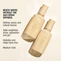 Hand holding Oribe Matte Waves to show lotion texture and control
