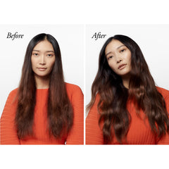 Oribe Maximista nozzle close-up highlights accurate spray for even application
