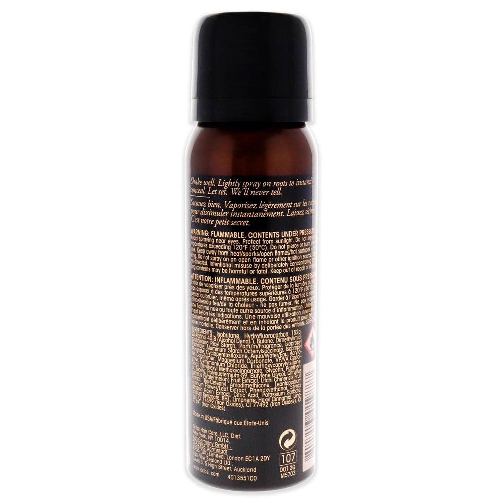 Oribe Root Touch-Up texture close-up displaying microfine powder for natural blend