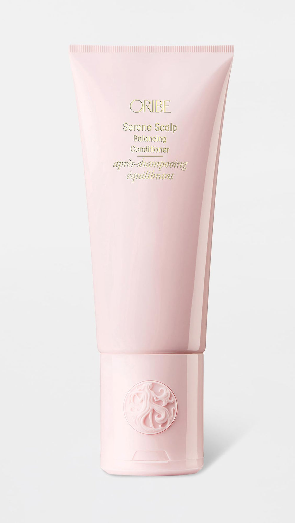 Oribe Serene close-up texture highlights creamy conditioner for easy detangling