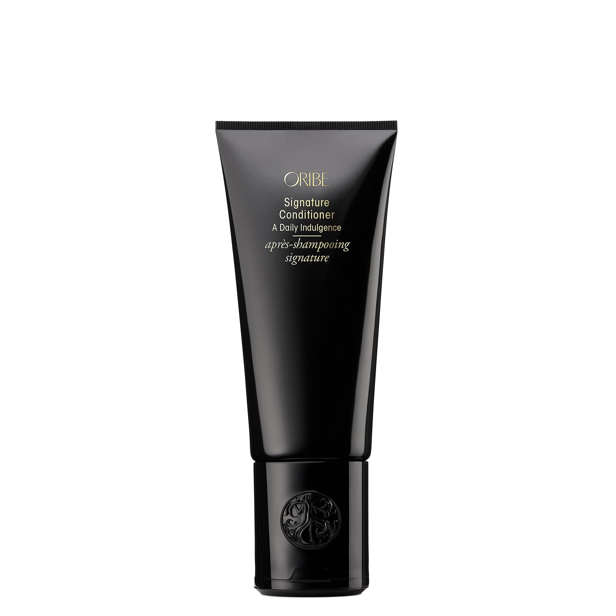 Oribe Signature Conditioner front view showing elegant packaging and premium appeal