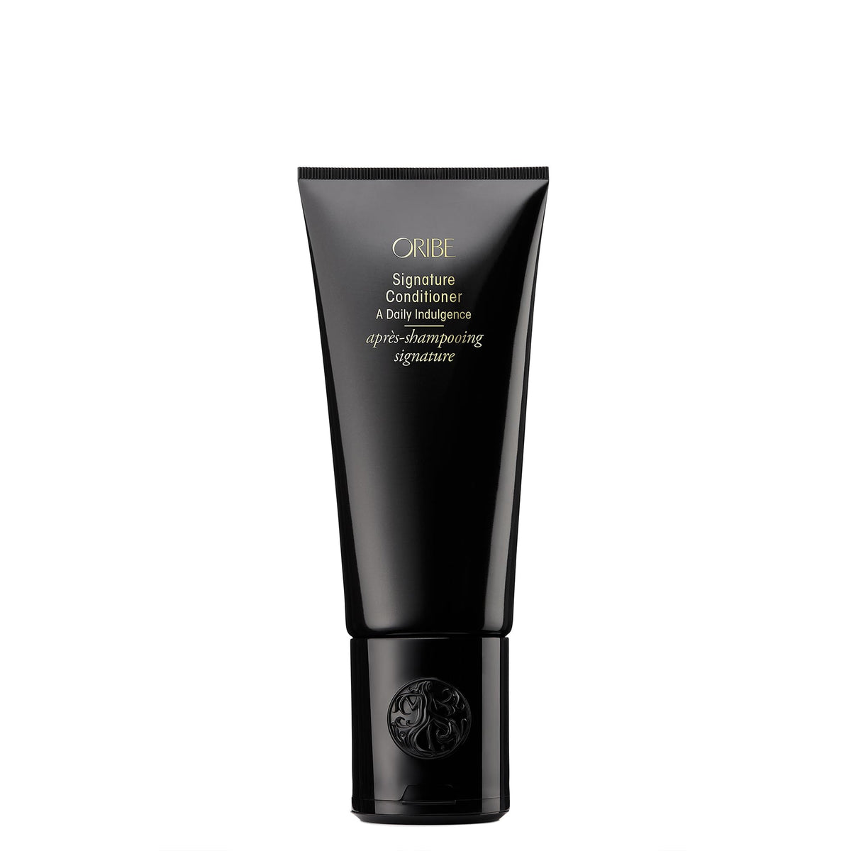 Oribe Signature Conditioner front view showing elegant packaging and premium appeal