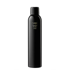 Oribe Superfine front packaging showing elegant can and label benefits