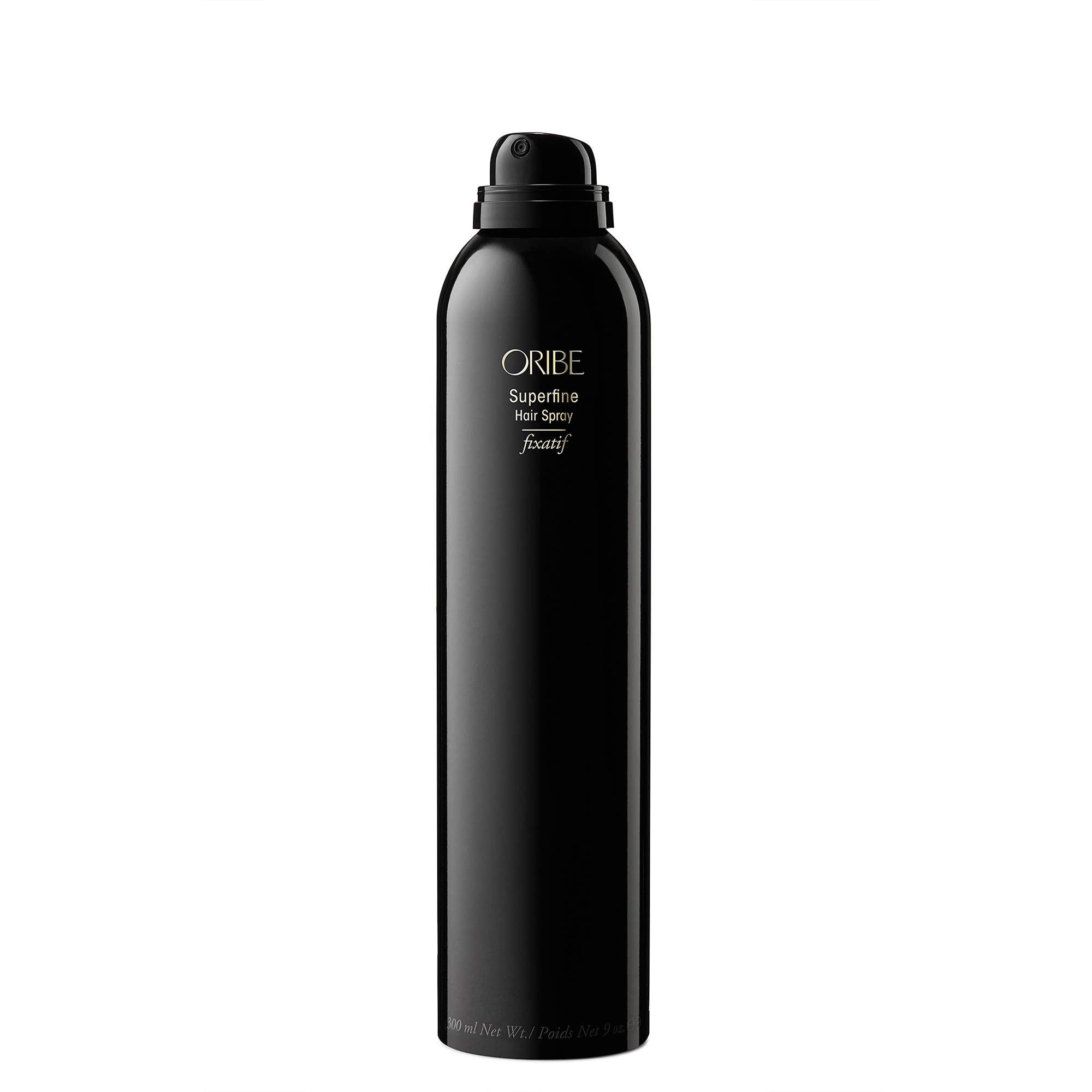 Oribe Superfine close-up mist pattern demonstrating even lightweight coverage