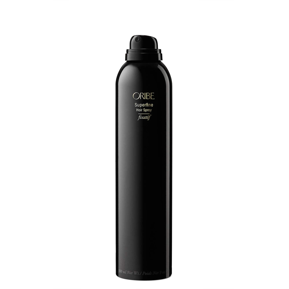 Oribe Superfine close-up mist pattern demonstrating even lightweight coverage