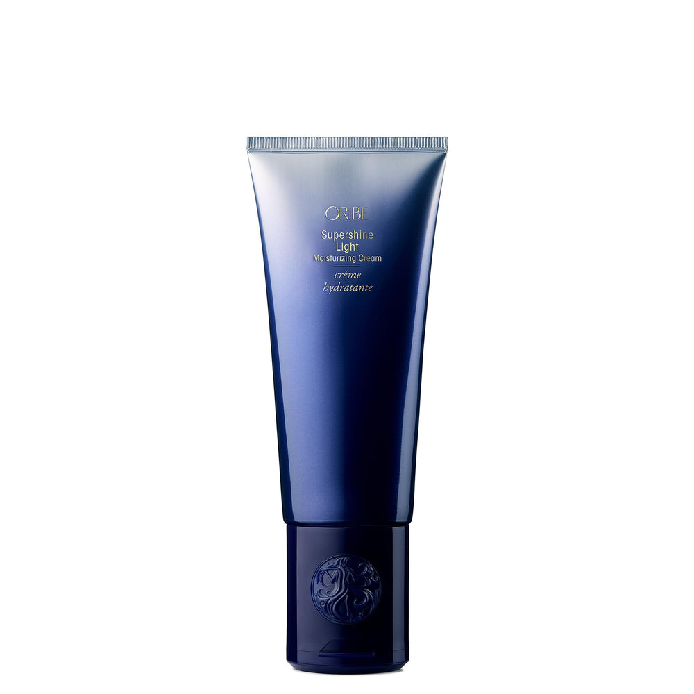 Oribe jar front view showing brand and product for elegant shelf display