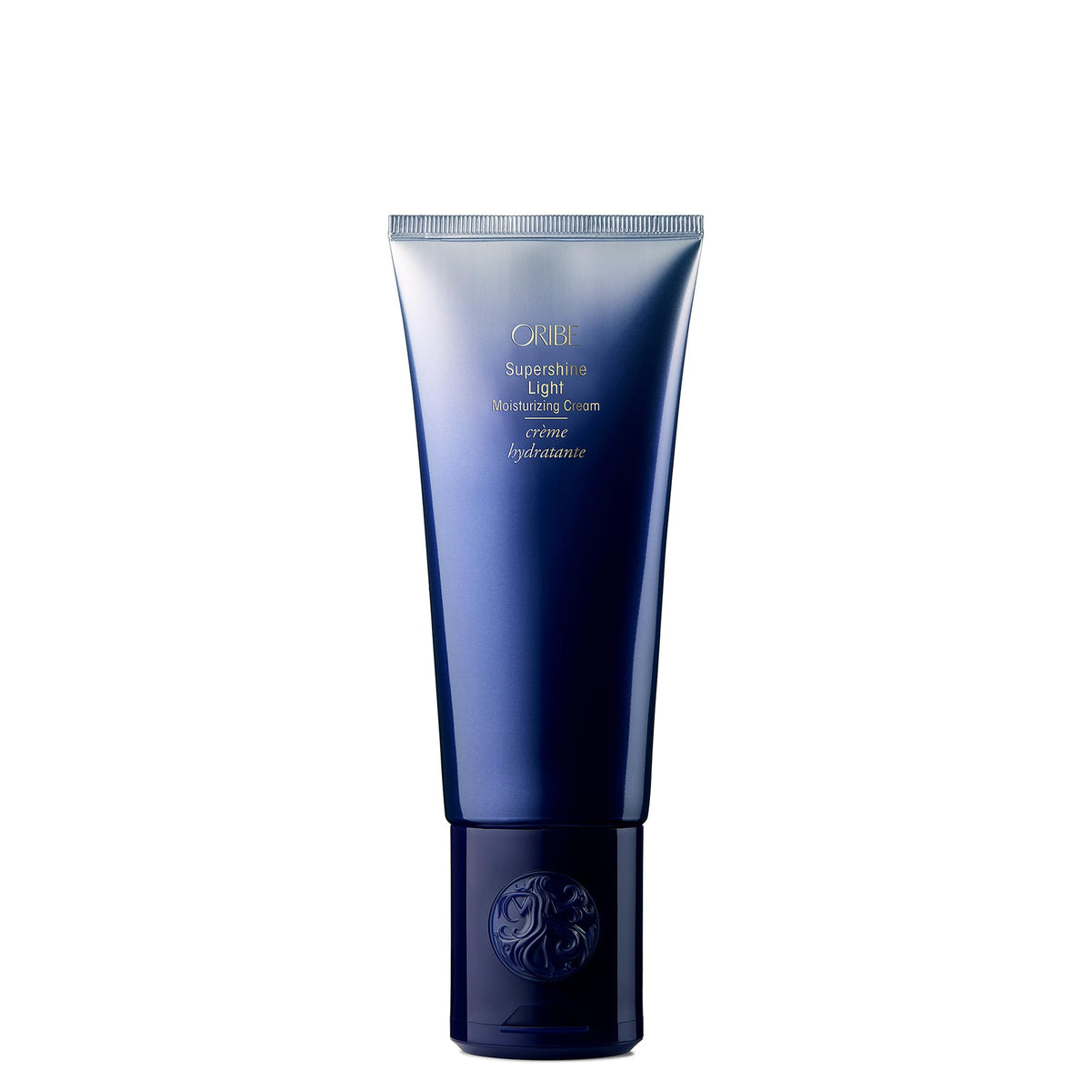 Oribe jar front view showing brand and product for elegant shelf display