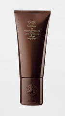 Oribe gel-cream texture close-up displaying lightweight formula for lift and soft conditioning