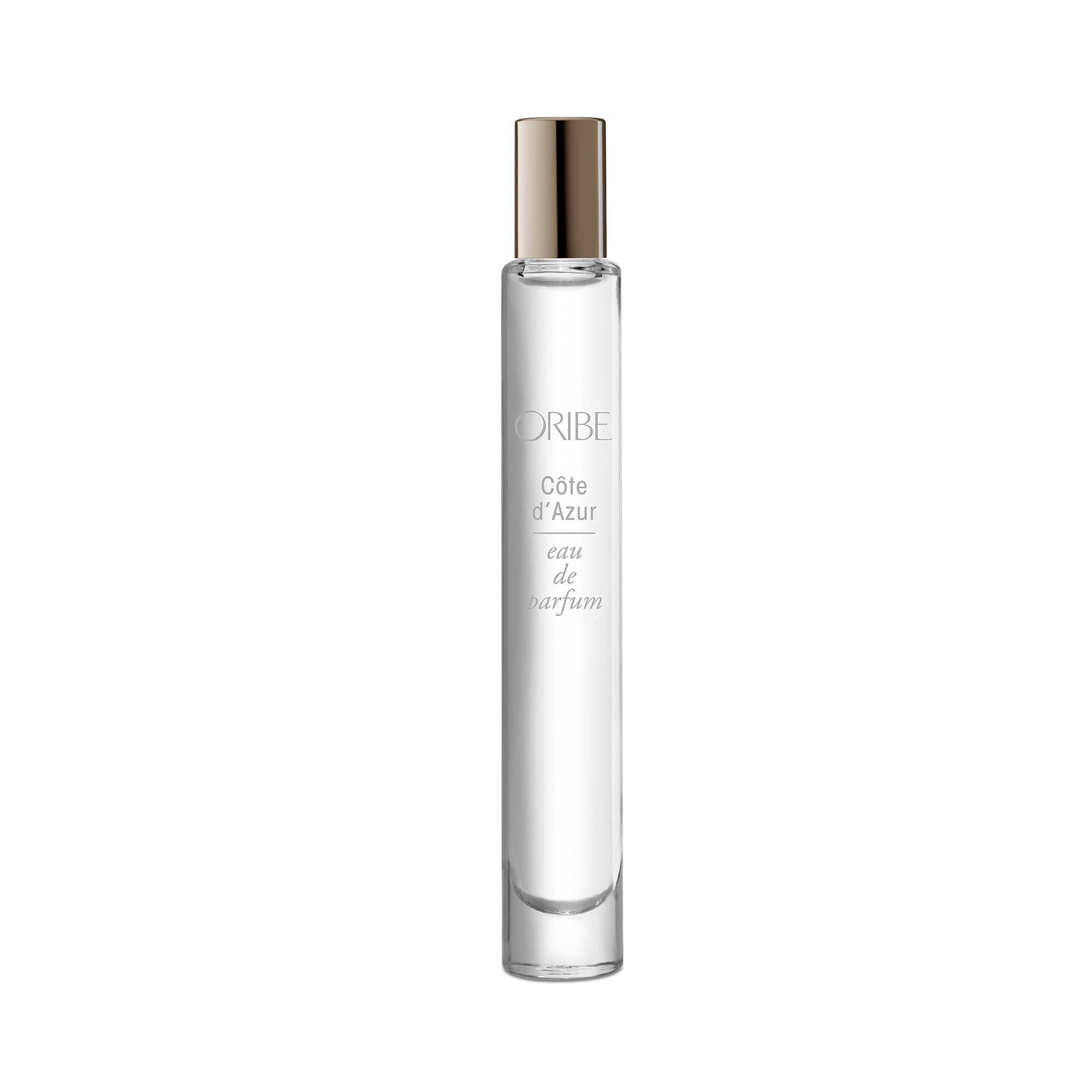 ORIBE travel atomizer front view showing compact design and easy portability benefit