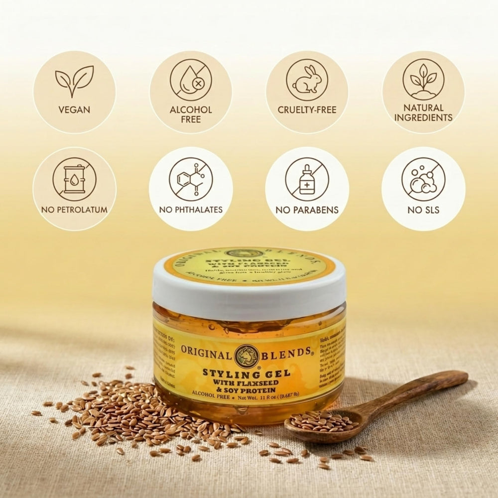 Original Blends open jar showing gel texture and smooth application