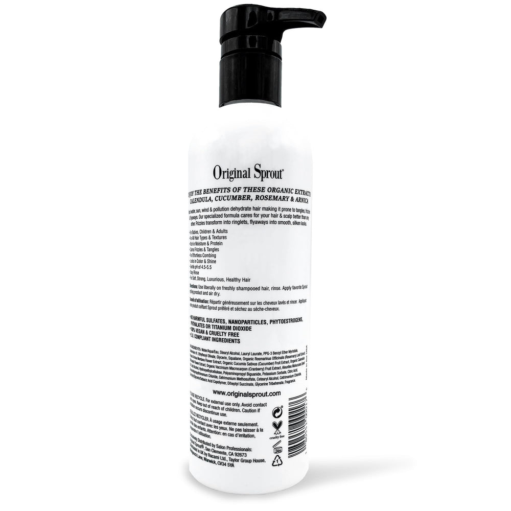 Original Sprout bottle pump and cap detail for easy dispensing benefit