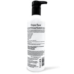 Original Sprout bottle pump and cap detail for easy dispensing benefit