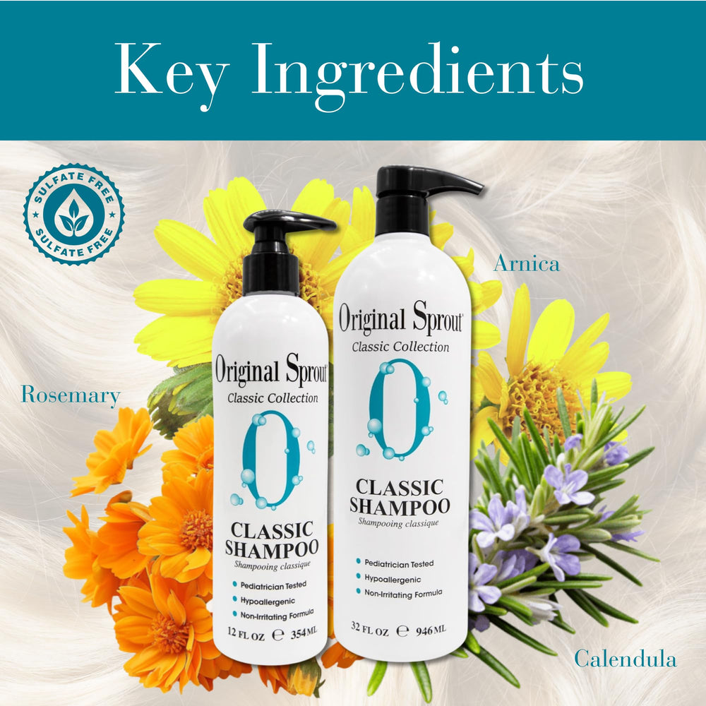 Original Sprout botanical extracts close-up showing calming plant benefits