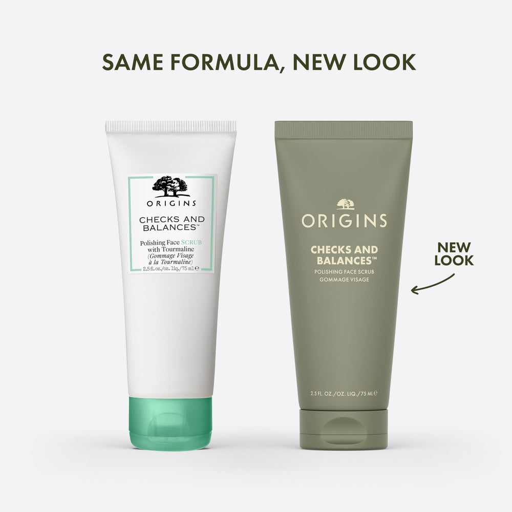 Origins bamboo-texture close-up showing gentle polish particles for smoother skin