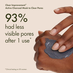 Origins Clear Improvement charcoal mask close-up showing pore-purifying texture