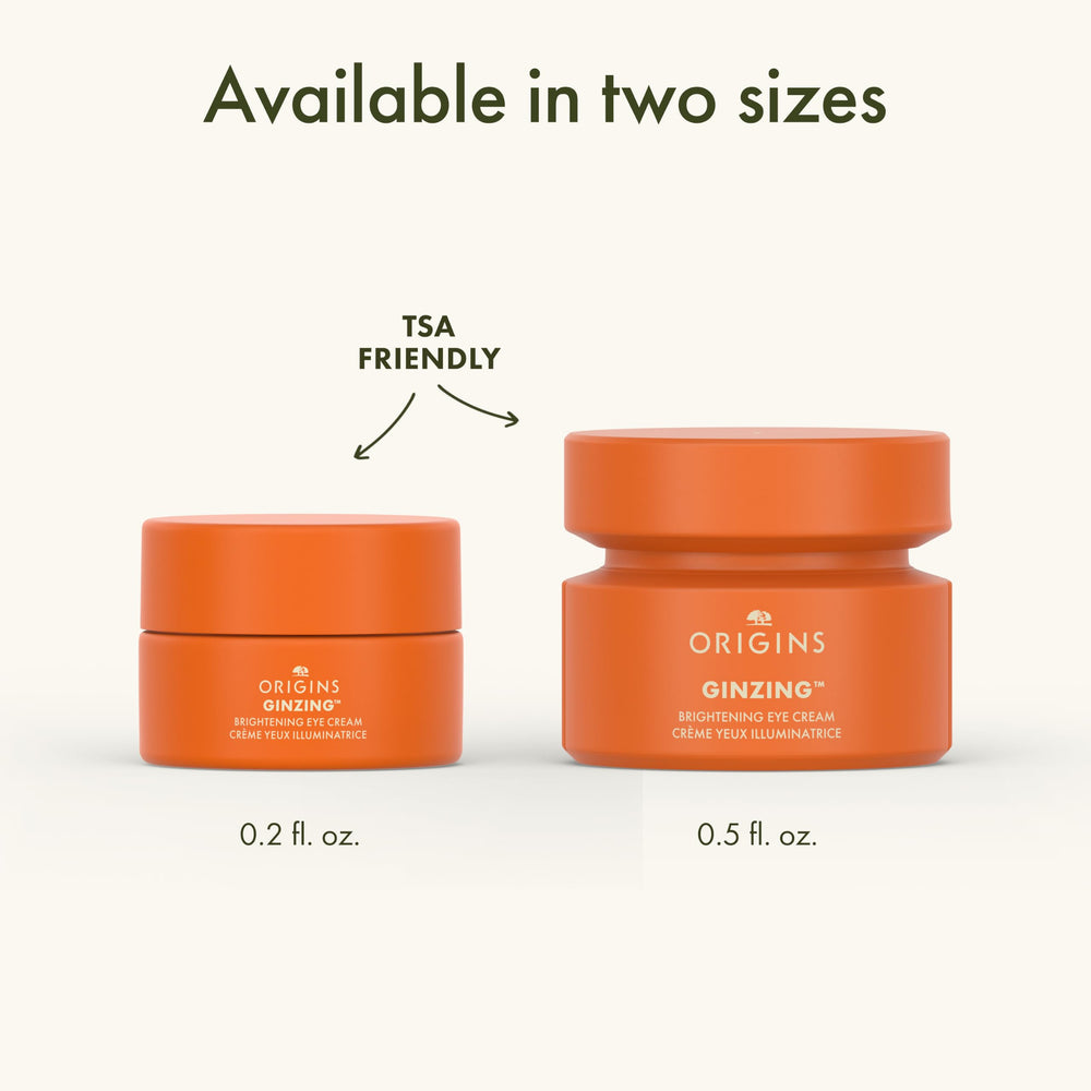 Origins GinZing tube top and nozzle showing easy travel dispensing