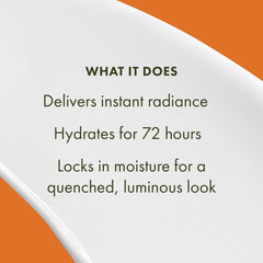 Origins GinZing cream on fingertip demonstrating easy application and absorption