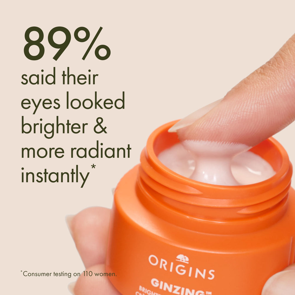 Origins GinZing creamy texture close-up showing blendable hydration