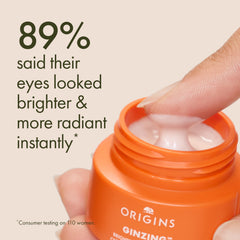 Origins GinZing creamy texture close-up showing blendable hydration