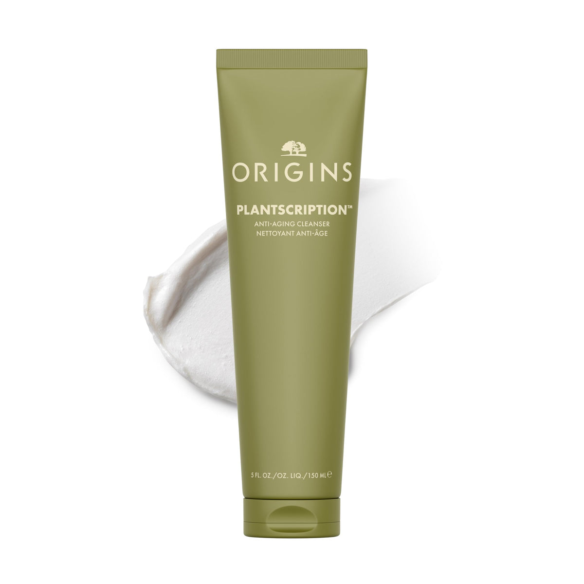 Origins Plantscription front packaging showing bottle and branding for clear identification