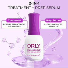 ORLY serum texture close-up highlighting fast-absorbing formula benefit