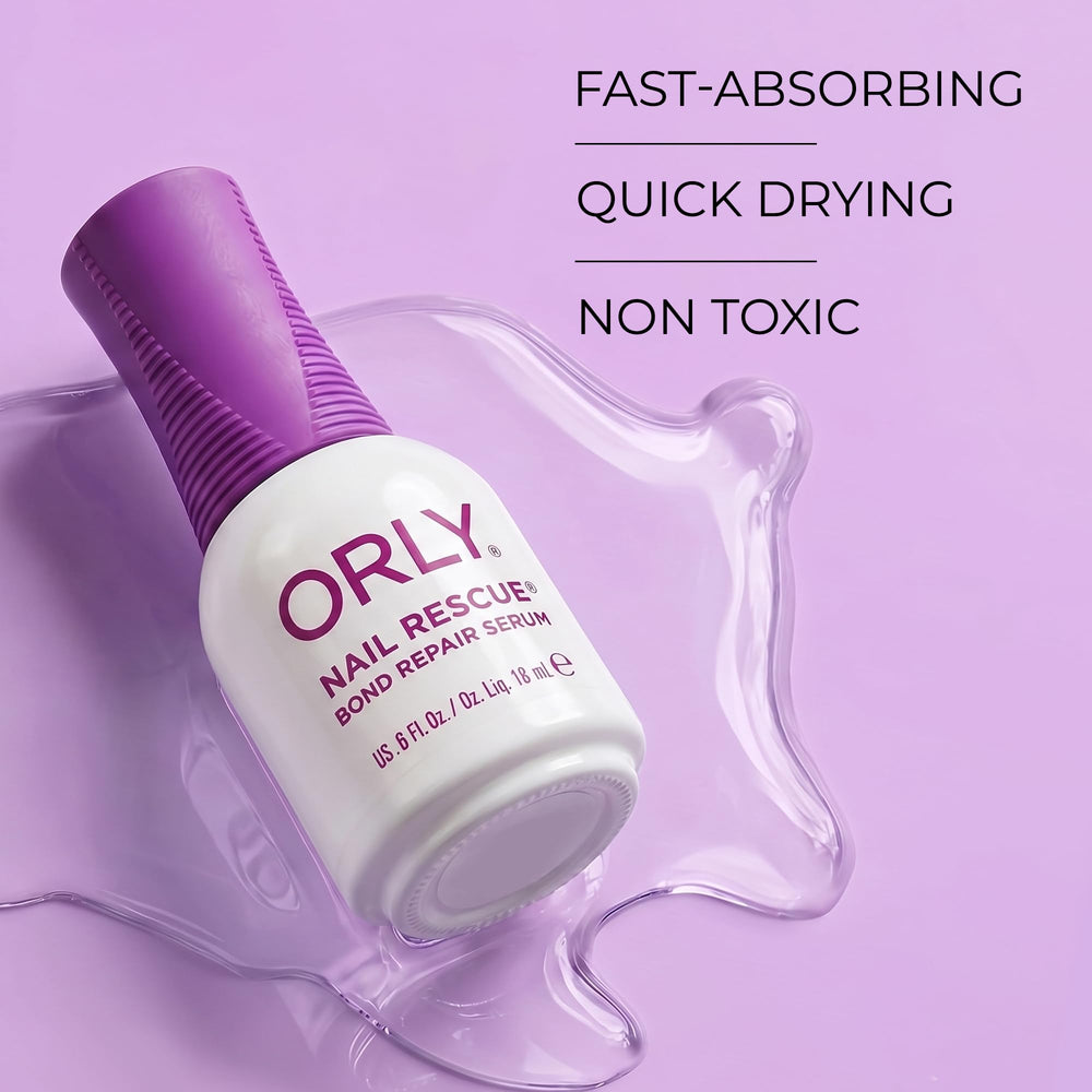 ORLY 18ml bottle next to coin for size scale and travel-friendly benefit