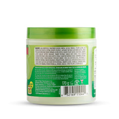 ORS olive oil cream on palm demonstrating small-amount application for lightweight moisture